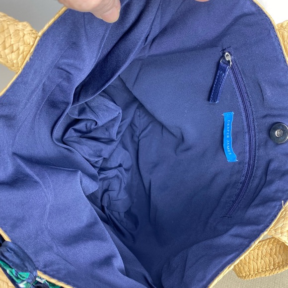 DRAPER JAMES NATURAL STRAW BAG - Picture 9 of 10